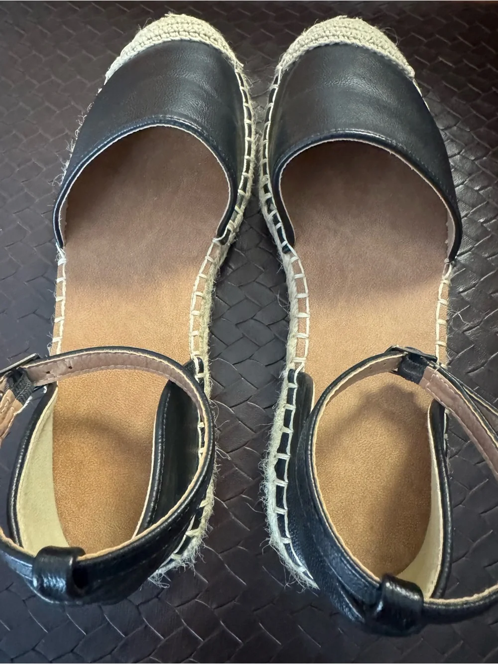 Source Unknown black leather